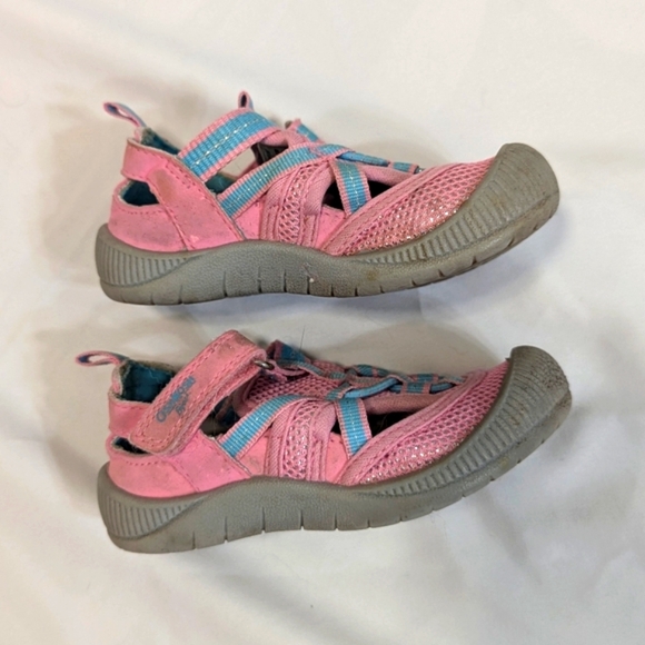 OshKosh B'Gosh Toddler Girl Sandals Size 5 - Picture 5 of 8